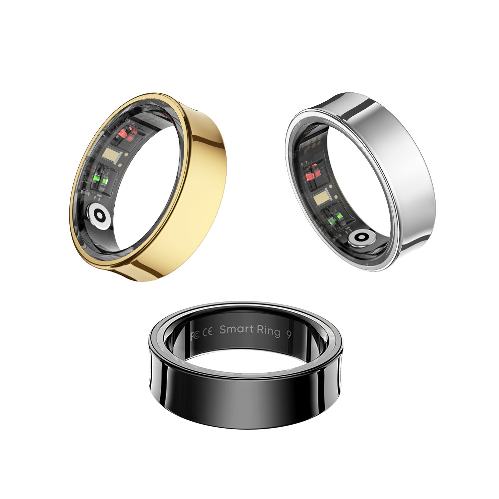 R09/Q9 Health and Exquisite Ring, Multi-functional remote control sports Sleep Heart rate Pressure Physiological Sleep Smart Ring Item Picture