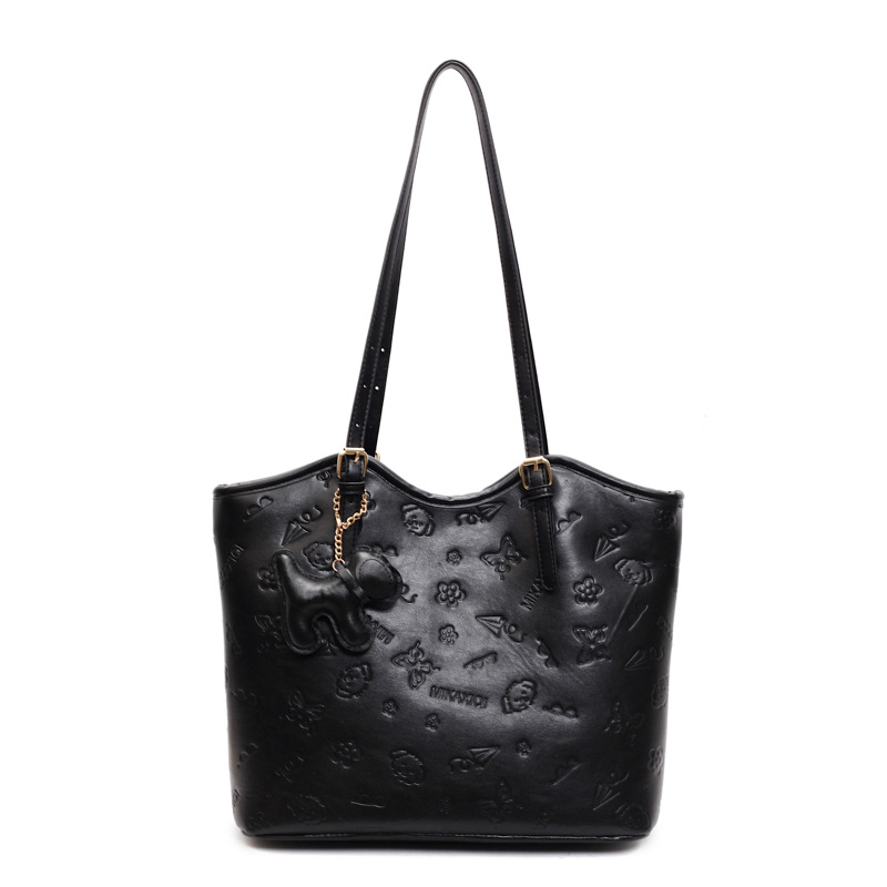 Fashionable and trendy Tote bag for women 2025 new style, large-capacity single-shoulder bag for work commuting, high-end casual underarm bag Item Picture