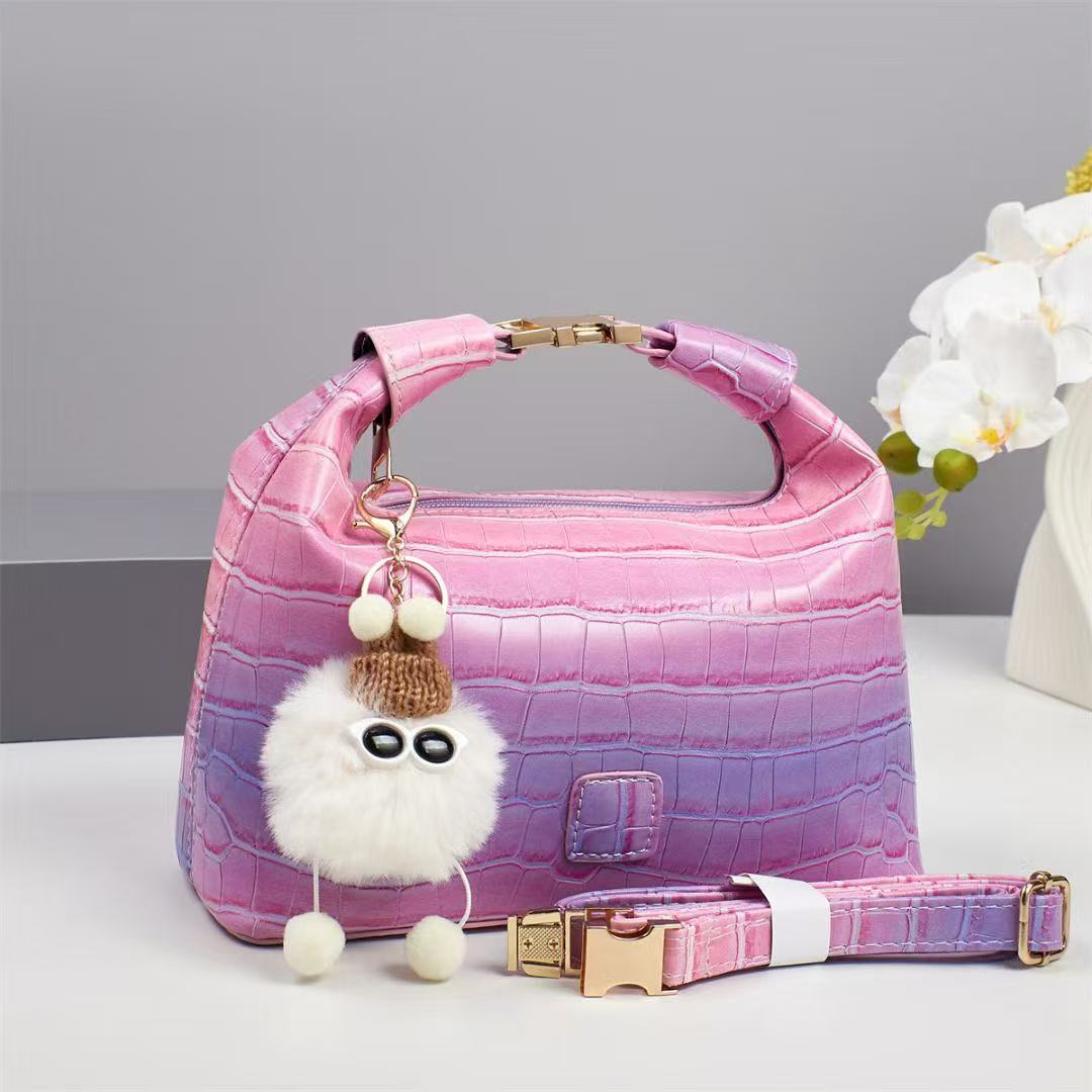 Portable small bag for women, 2025 new style, cross-border high-end texture, single-shoulder crossbody bag, versatile small pillow full figure