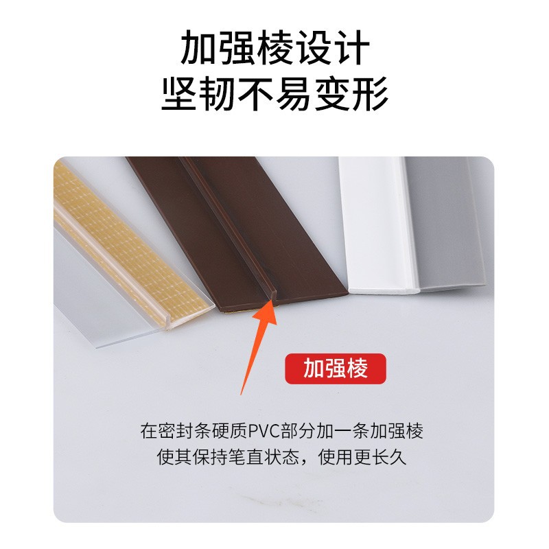 3M door gap and bottom sealing strips, self-adhesive sound insulation strips, anti-theft doors, glass doors, waterproof rubber strips, wooden doors, windproof stickers Application Scenario