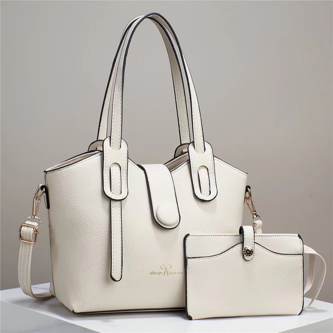 2024 New fringed two-piece set, stylish and stylish, large-capacity single-shoulder crossbody versatile cross-border multi-compartment women's bag details Picture