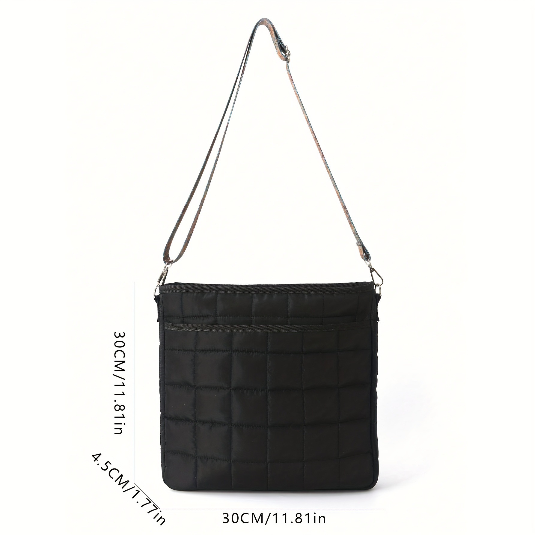 Cross-border fashion casual women's bag 2024 New large-capacity fleece bag, simple single-shoulder crossbody tote bag under the armpits Item Picture