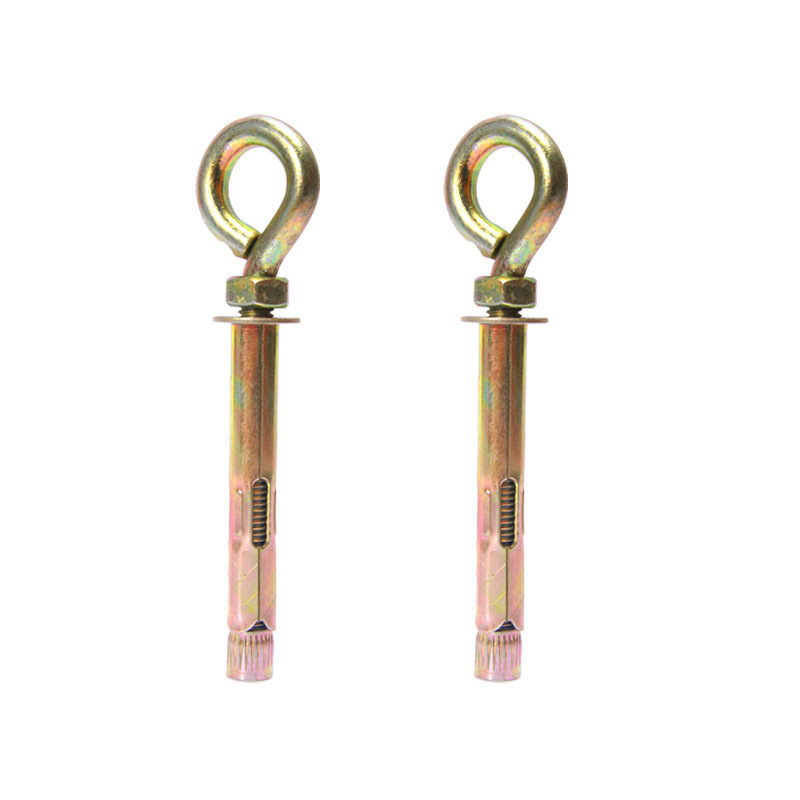 Lifting ring expansion screw, sheep eye ring expansion thread, extended belt ring, pull-out circle expansion thread, circular ring integrated sandbag lifting Item Picture