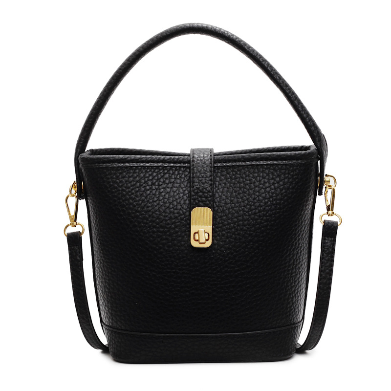 This year, retro small bags are in vogue. The 2025 new versatile crossbody bag with a high-end feel and large capacity hand-held bucket bag Item Picture