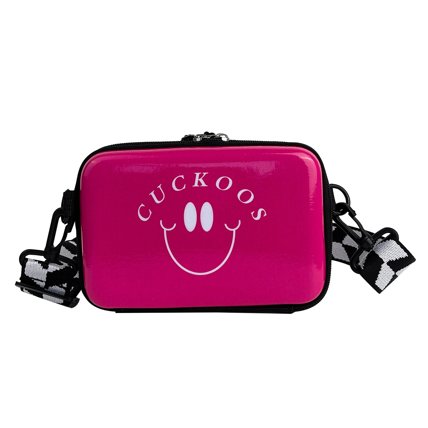 Crossbody bag, personalized ins small bag, square box, 2021 Summer new style fashionable youth cartoon trend Japanese single-shoulder bag Item Picture