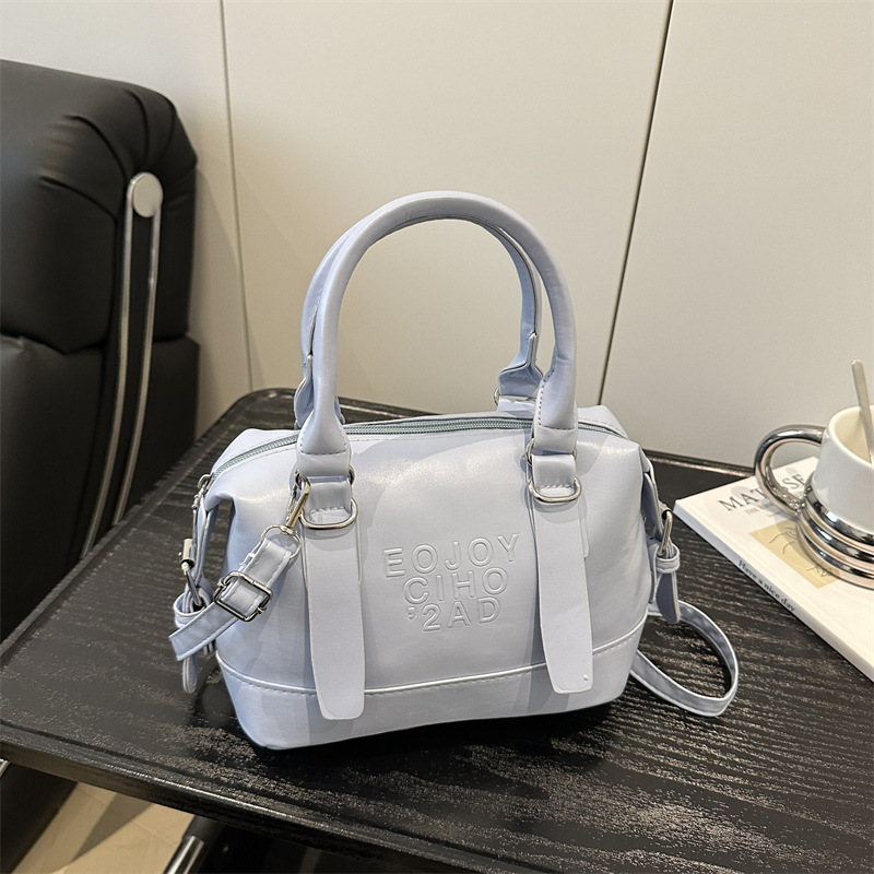 Cross-border Women's Bag 2025 New Style fashionable and versatile commuter bag, stylish Boston pillow bag, Korean-style quality crossbody bag full figure