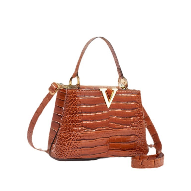 This is a new, niche, fashionable and versatile single-shoulder crossbody bag for women in 2024, featuring high-quality foreign trade stone patterns Item Picture