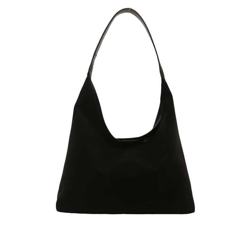 Frosted retro bag for women, large capacity 2024 new autumn and winter versatile single-shoulder bag. Bucket bags are popular this year Item Picture
