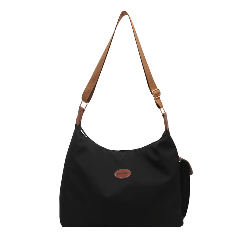 Cross-border Nylon fabric bag for women, large capacity 2025 new versatile crossbody bag, fabric bag, high-end commuter tote bag Item Picture