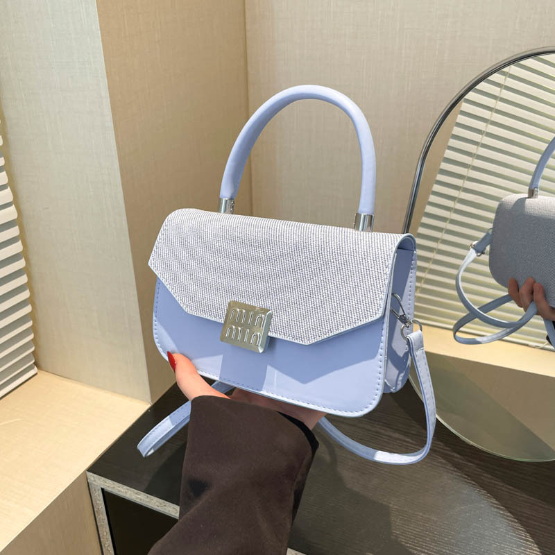 Women's bag 2025 New summer stylish small square bag, single-shoulder bag, elegant crossbody bag, commuter bag full figure