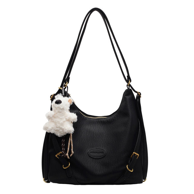 Commuting retro large-capacity bag 2024 new high-end texture women's backpack, multi-purpose single-shoulder tote bag Item Picture