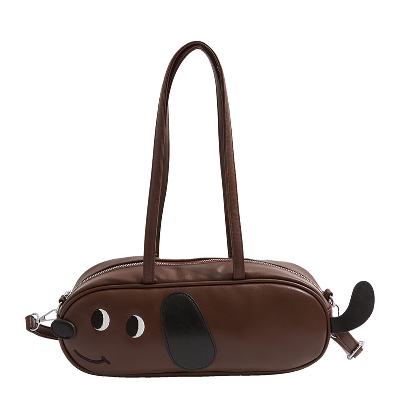 Underarm commuting bag for women, large-capacity 2024 new niche design cartoon crossbody bag for women, baguette bag Item Picture