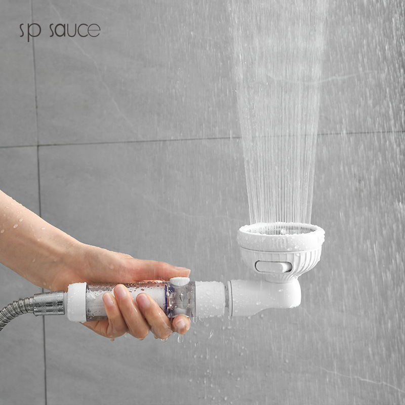 Japanese SP SAUCE filter showerhead adds high-pressure showerhead live-streaming sales cloud warehouse shipping one-piece consignment Application Scenario