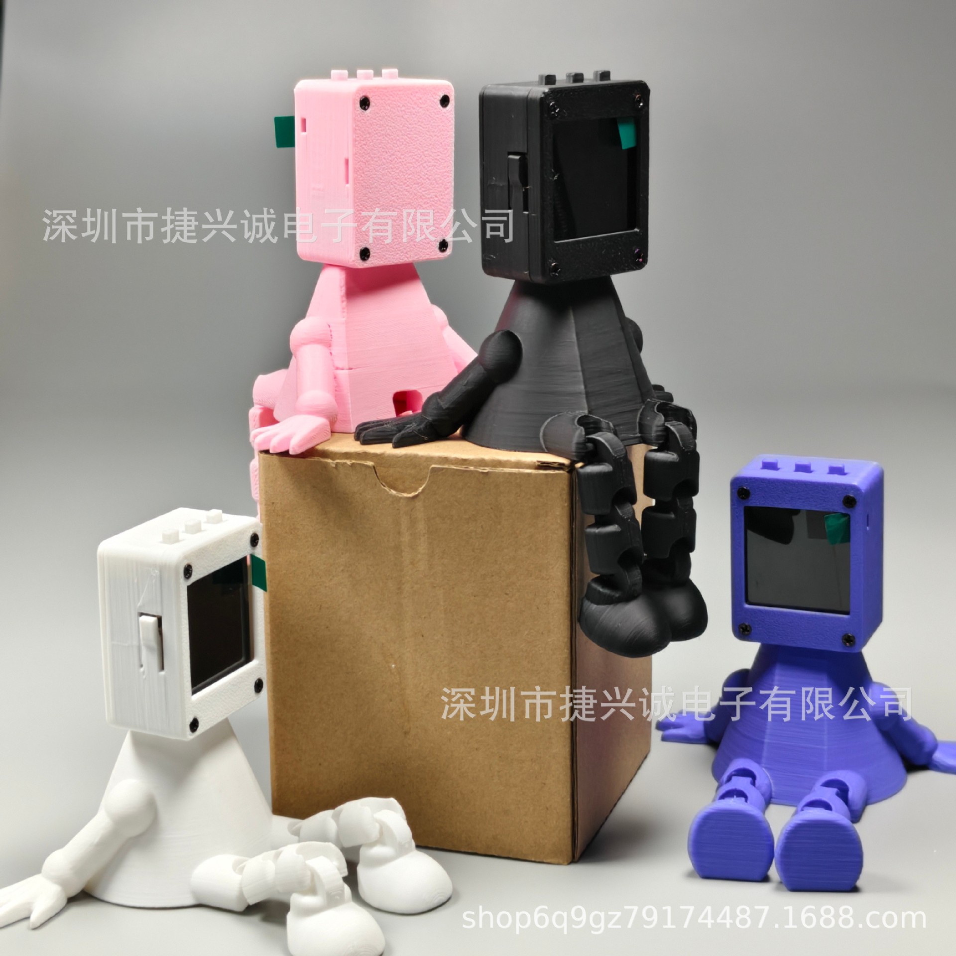 Xia Ge recommends the artificial intelligence AI voice Xiaozhi base ESP32S3N16R8 charging human-machine dialogue development board full figure