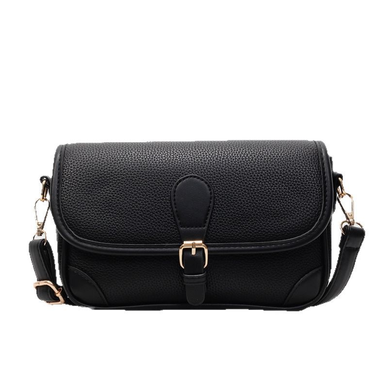 A high-end and fashionable small square bag for women in 2025, a stylish and versatile single-shoulder bag in a simple solid color crossbody Item Picture