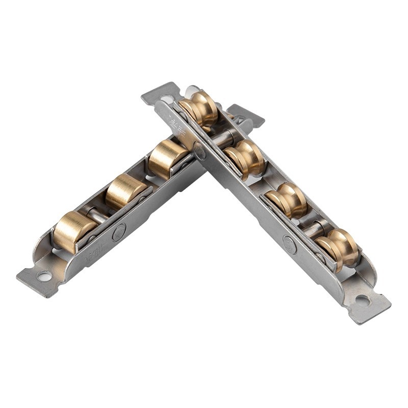 Plastic-steel door and window pulleys, old-fashioned sliding door pulleys, glass door pulleys, sliding door rollers, stainless steel copper wheels, lower wheels Item Picture