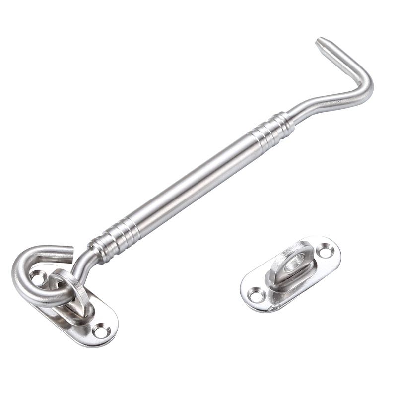 Factory direct sales of thickened pure stainless steel window wind hooks, European-style hooks, hooks, nails, door and window couplings, and wholesale window hooks Item Picture