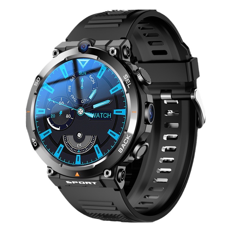H10 Cross-border All-Network 4G smartwatch, Android card insert, nfc multi-functional heart rate mobile phone video smartwatch Item Picture