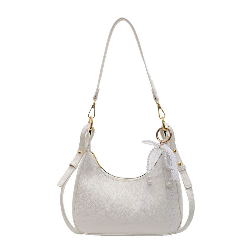 The 2025 new stylish solid color simple underarm bag for women, Korean style, trendy and versatile crossbody bag, fashionable and light luxury single-shoulder bag Item Picture