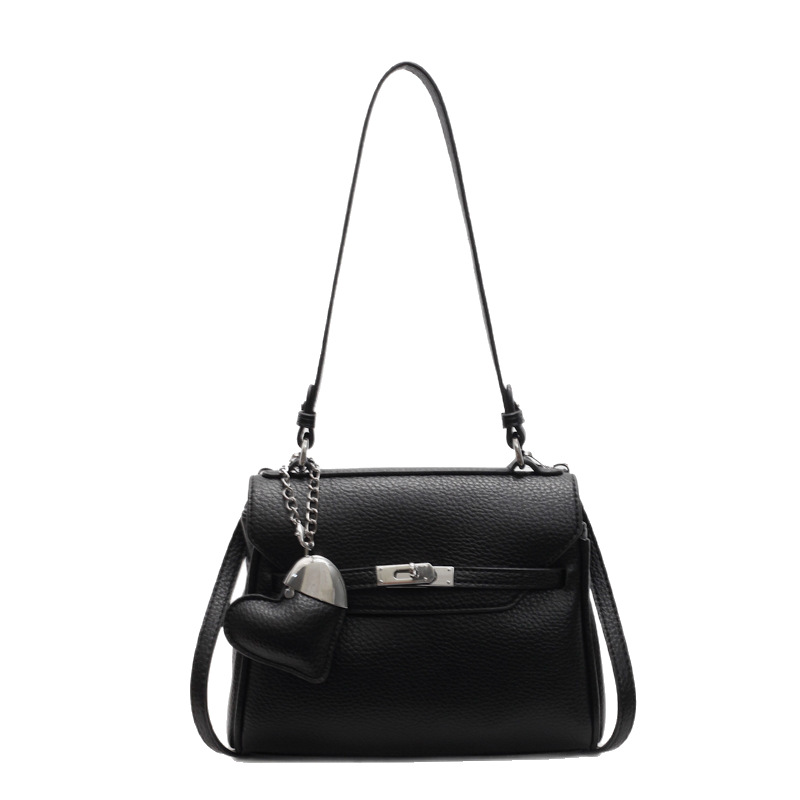 A retro cross-border high-end hand-held small square bag for women in 2025, a trendy, fashionable, versatile and stylish single-shoulder crossbody bag Item Picture