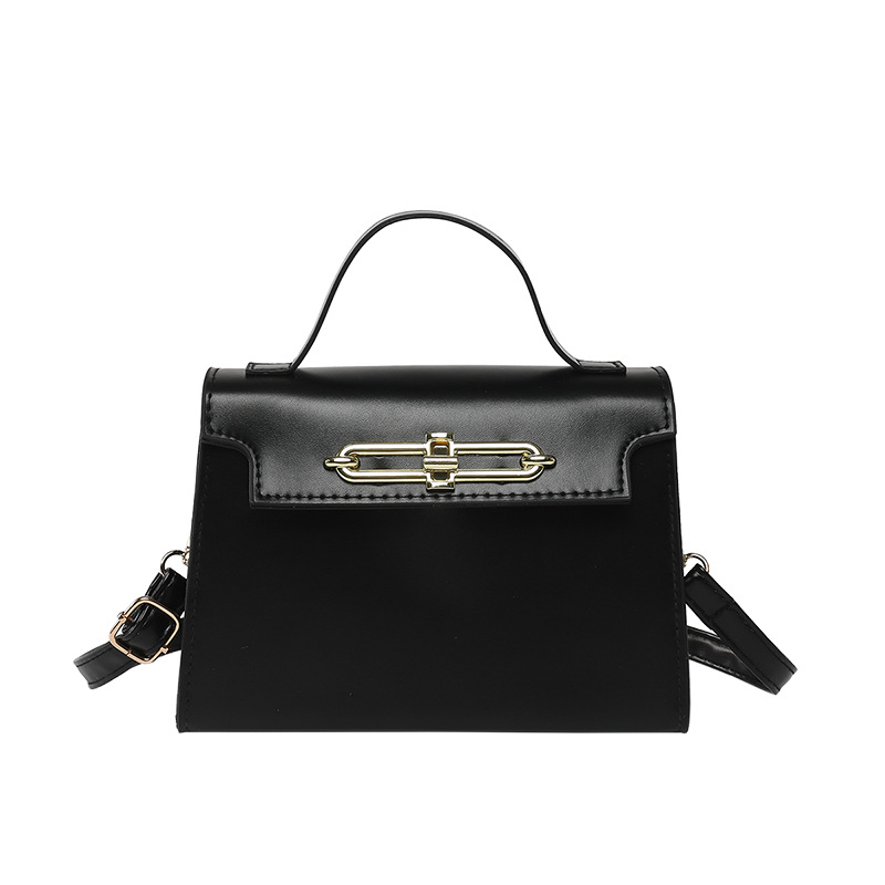 The new cross-border women's bag, Kelly bag, hand-held shoulder crossbody bag, is fashionable, versatile and has a large capacity for commuting Item Picture