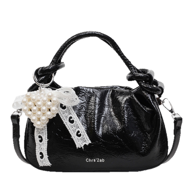 Super popular pleated handbag, fashionable cloud bag for women, 2025 new light luxury niche single-shoulder bag, high-end crossbody bag Item Picture