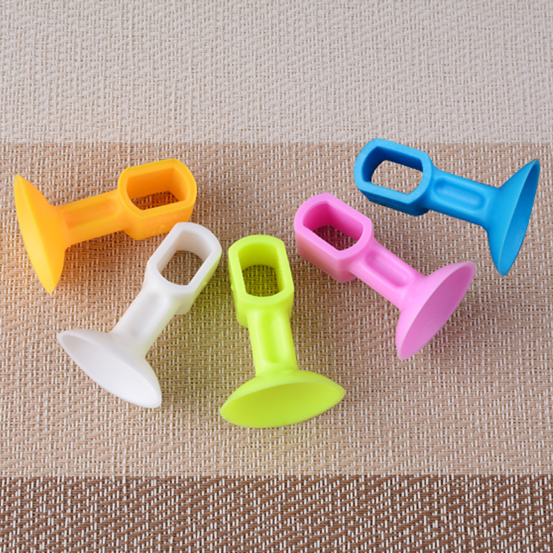Non-perforated silicone door stop anti-collision handle door pad anti-collision rubber pad door stop details Picture