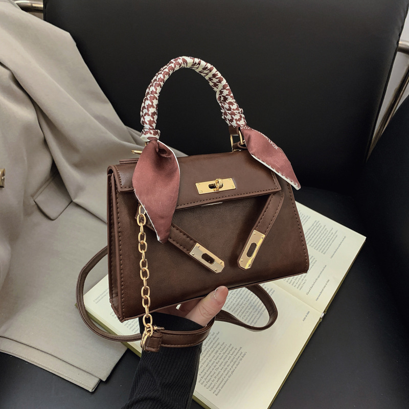 Fashionable Kelly bag mini small bag for women 2024 new style trendy casual versatile ins handbag, single-shoulder crossbody bag Specification drawing