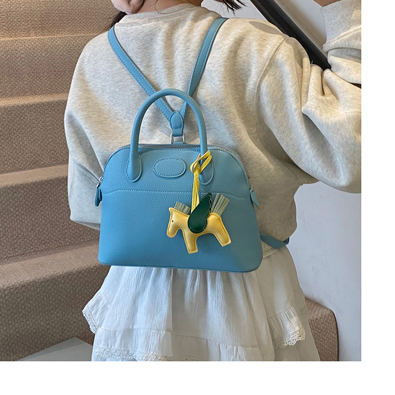 A high-end, light luxury handbag for women, 2025 new style, fashionable, simple and niche backpack, stylish and versatile shell bag Specification drawing