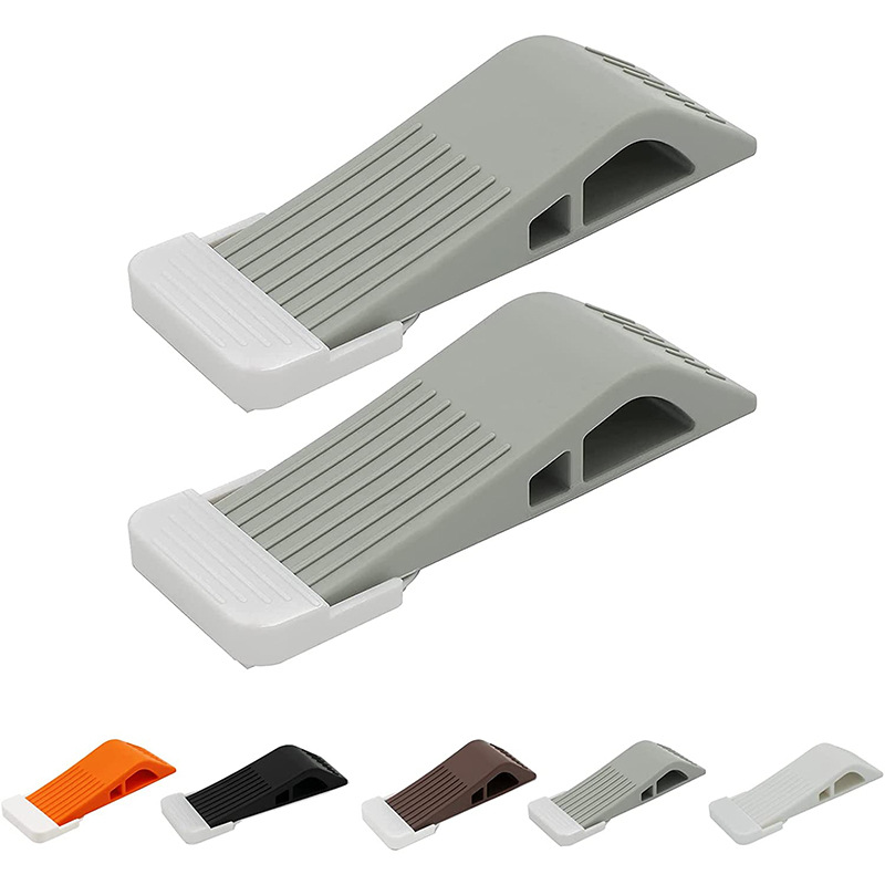 Rubber and silicone door stops without drilling, anti-collision, silent door stoppers, anti-collision door stops, door tops, door barriers, and wall guards details Picture