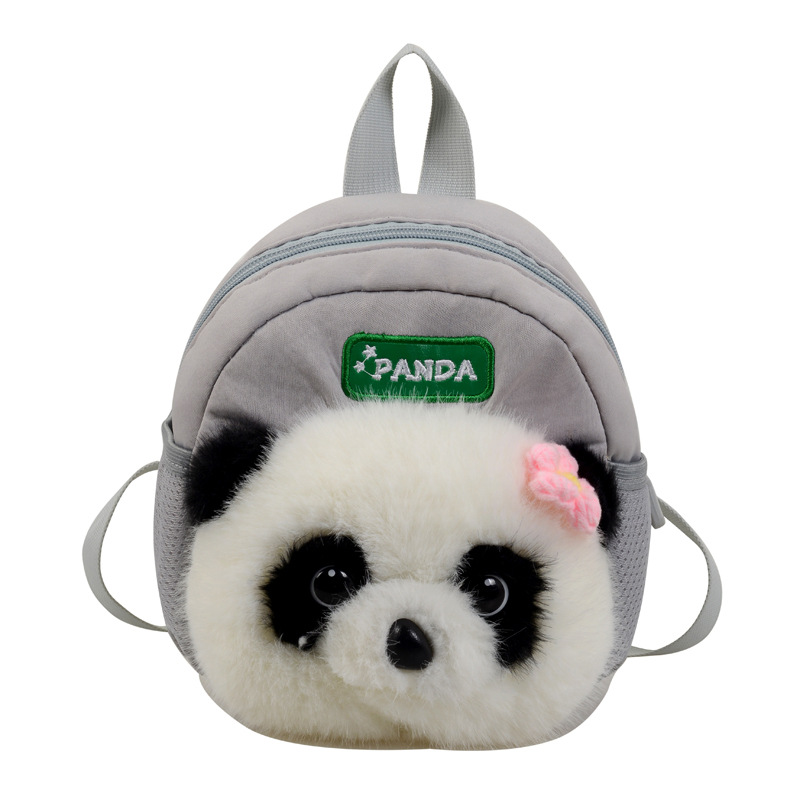 New cartoon little bear cat children's schoolbags, kindergarten girls, boys, babies, double-shoulder girls' bags, cute little backpacks Item Picture