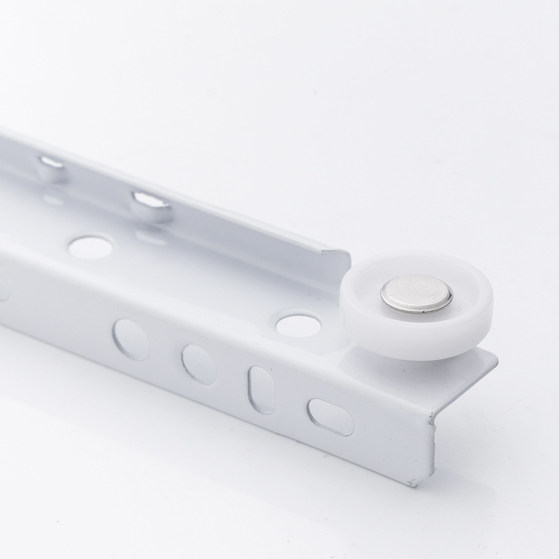 FGV European Style Model 604 powder-coated drawer slide rail, roller slide rail, pulley guide rail, two-section ball white Application Scenario