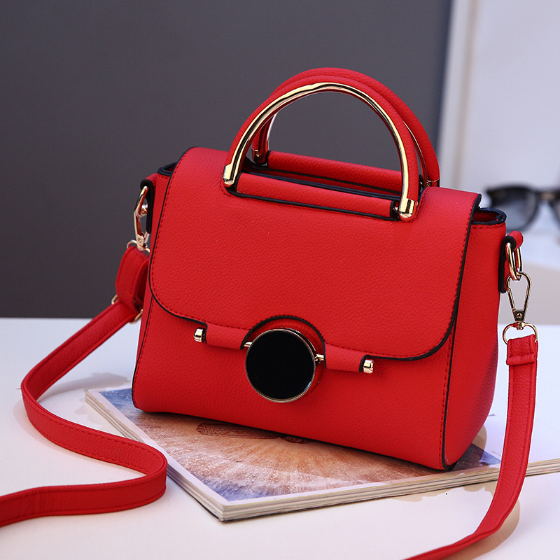 Factory direct sales 2022 new style women's bag, fashionable small square bag, simple, fresh and sweet, single-shoulder crossbody handbag Specification drawing