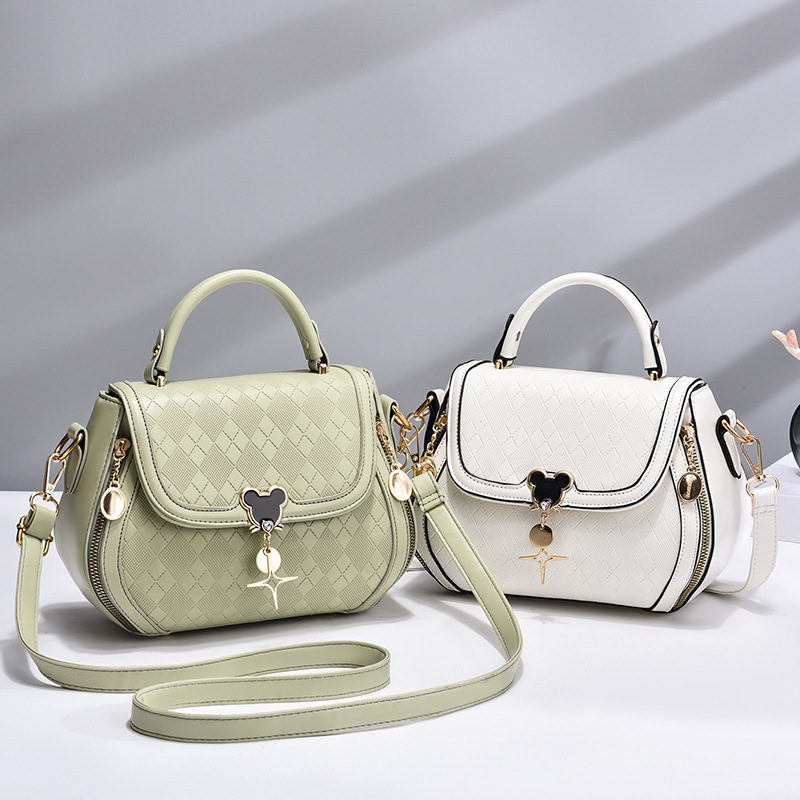 Cross-border delivery of 2023 new style bags: Women's trendy single-shoulder bags, soft leather small bags, versatile quality crossbody bags, lightweight women's bags details Picture