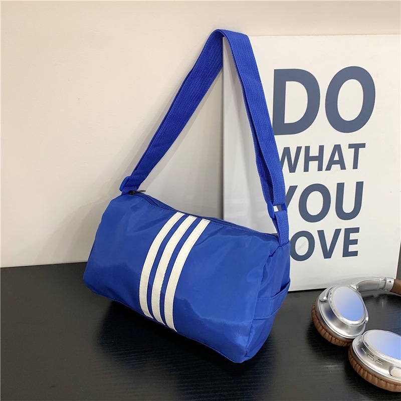 2025 New trendy underarm bag, summer bag, women's nylon niche small square bag, versatile crossbody bag, single-shoulder bag Specification drawing
