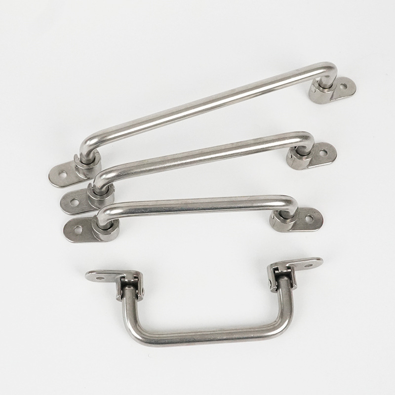 304 stainless steel handle with chrome plating, rotatable handle manufacturer, distribution box, electrical cabinet, machine cabinet, industrial folding handle Application Scenario