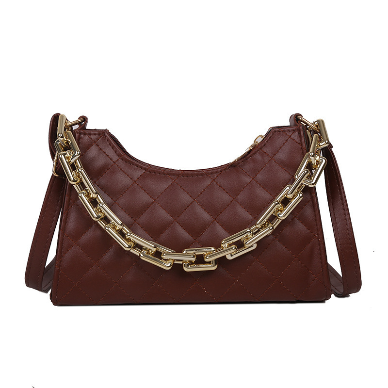 The new women's crossbody bag for autumn and winter 2021 is a fashionable, casual and versatile chain crossbody bag Item Picture