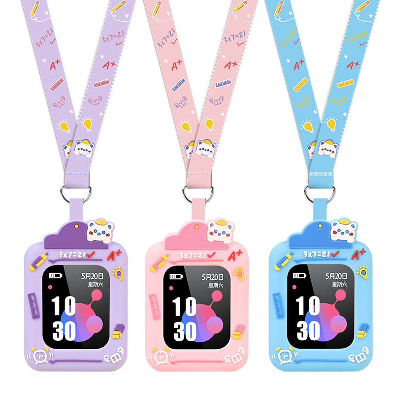 Suitable for the new cartoon printed neck strap Z8/Z8 Youth Edition of the Little Genius Children's smartwatch D2/Q1A Item Picture