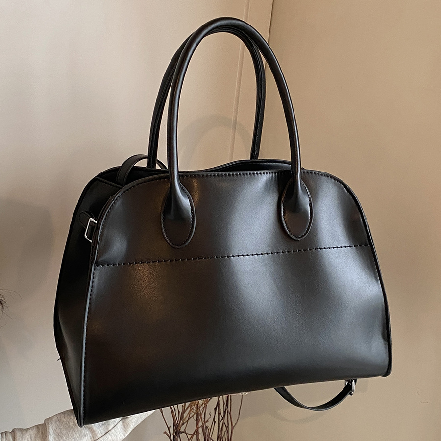 Ladies' tote bag 2024 New retro handbag, casual and versatile crossbody bag, large-capacity portable single-shoulder bag, trendy full figure