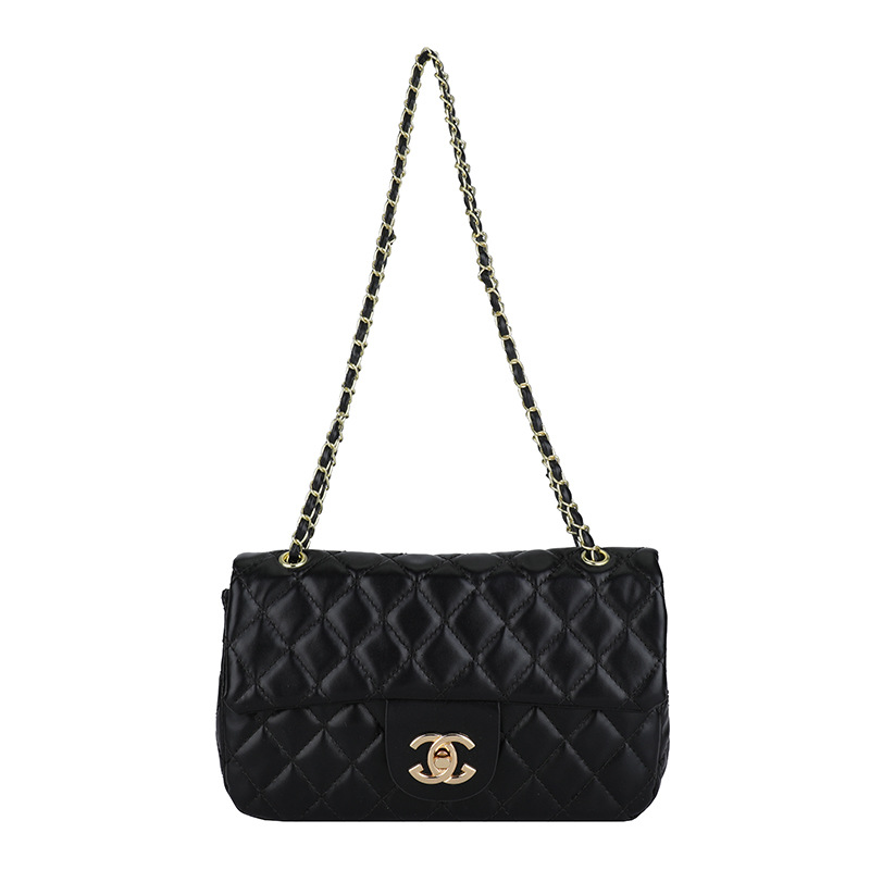 The new spring 2025 Chanel style women's bag is a simple and elegant single-shoulder bag with a retro and casual style and a large capacity crossbody bag Item Picture