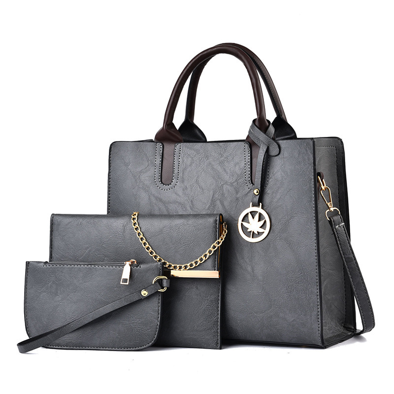 Cross-border foreign trade mother-and-child bag 2022 New retro and fashionable women's bag, European and American handbag, large capacity single-shoulder crossbody bag Application Scenario