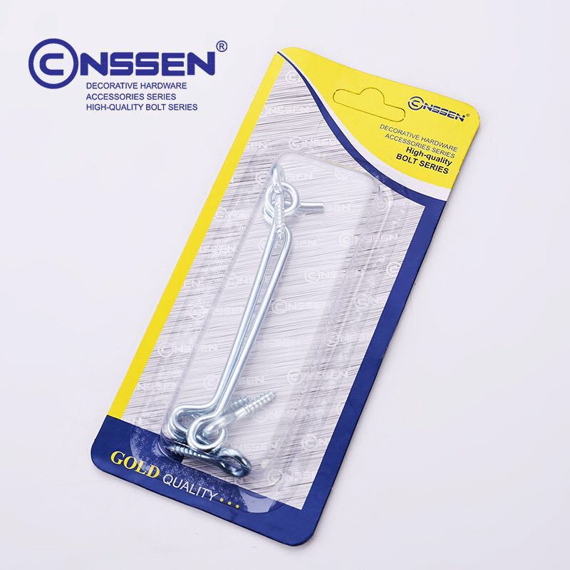 We can customize brand vacuum-formed, iron-coated, galvanized air hooks for Windows, old-fashioned window hooks, hooks, lock hooks, and window hardware accessories Specification drawing