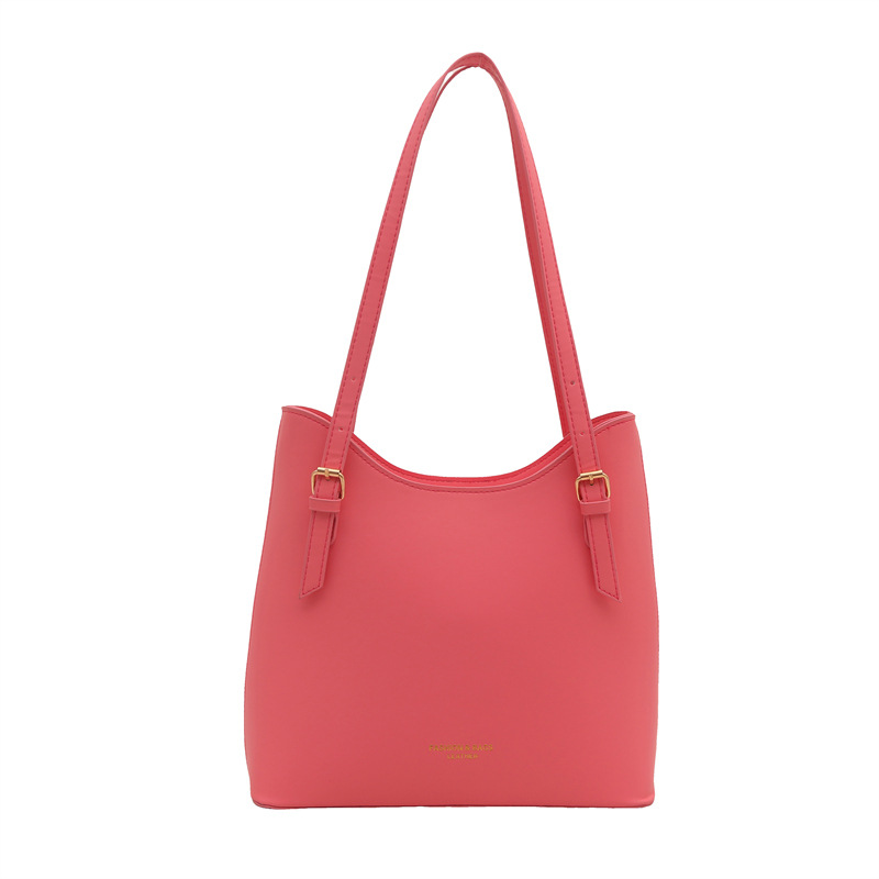 2025 Bucket bag, large-capacity single-shoulder bag, trendy and stylish commuter bag, high-end tote bag, daily outings for women Item Picture
