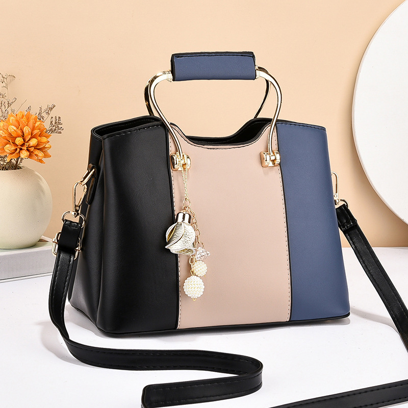 Fashionable women's bag, versatile women's single-shoulder new large bag, autumn and winter handbag, elegant women's bag, Korean style trendy crossbody Specification drawing