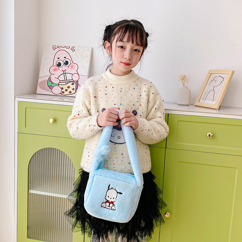 New cartoon large-capacity single-shoulder bag, Japanese ins ugly fish Hanton handbag, loose change cosmetic bag factory direct sales Application Scenario