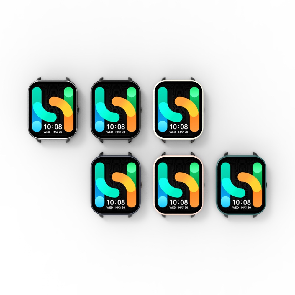 The Haylou RS4 PLUS Helo watch is compatible with the LS11/12 PC case and tempered glass integrated case Specification drawing