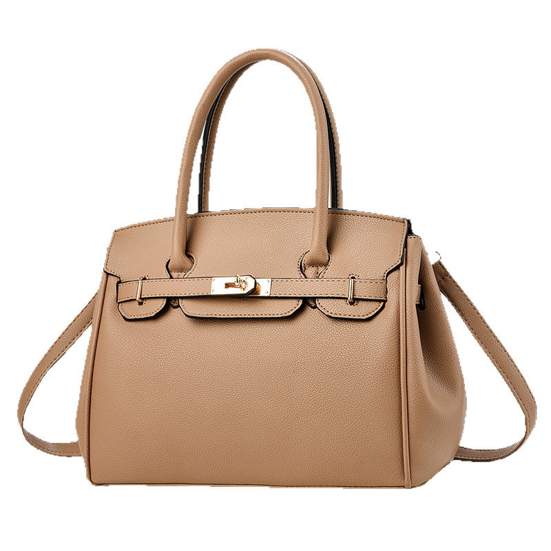 Cross-border high-end, niche women's bag, Kelly Bag for women, Spring 2025 new Korean style, fashionable single-shoulder platinum bag Item Picture