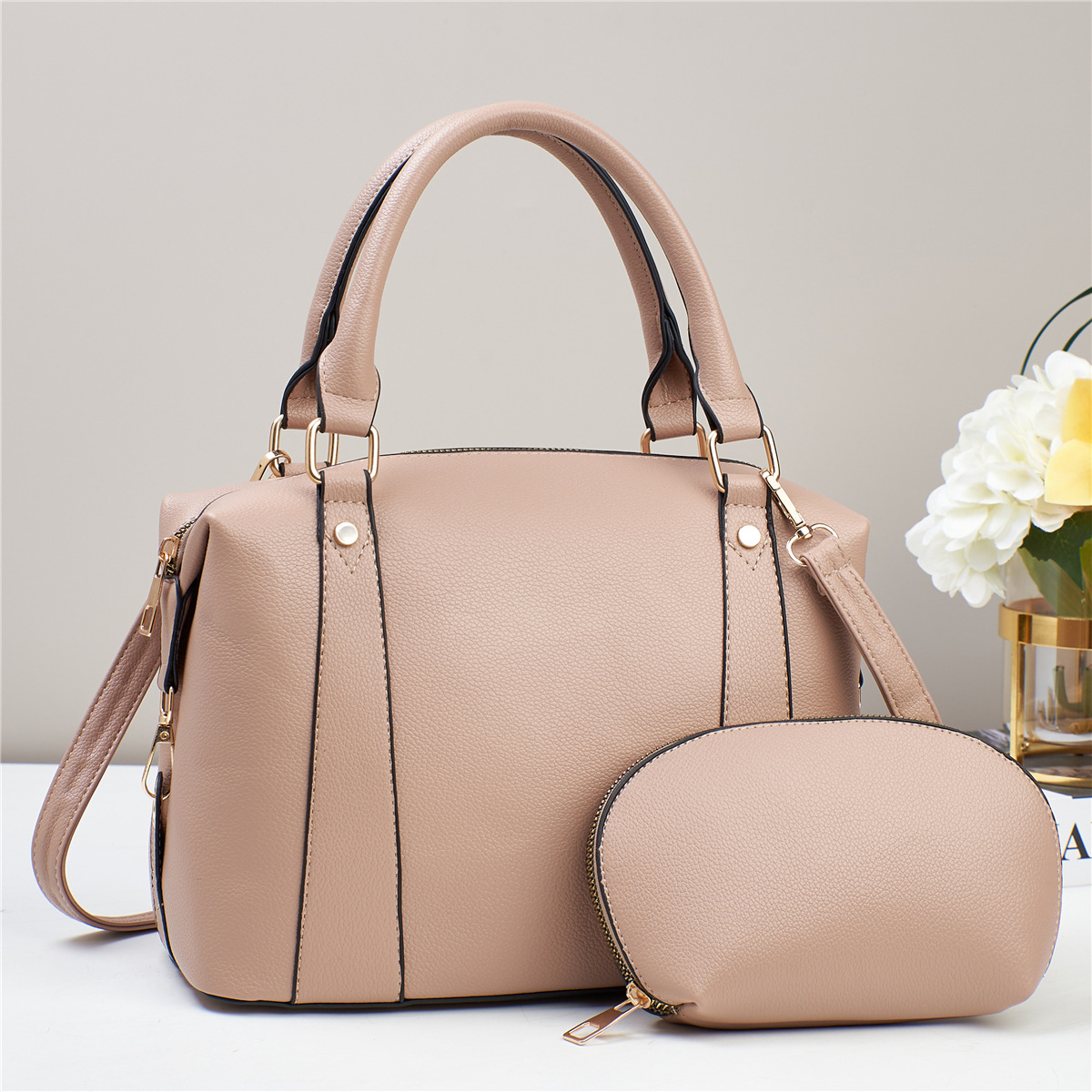 2024 Single-shoulder crossbody bag for women, a must-have winter large bag from a popular manufacturer, an export bestseller, a new hand-held fashion for women Specification drawing