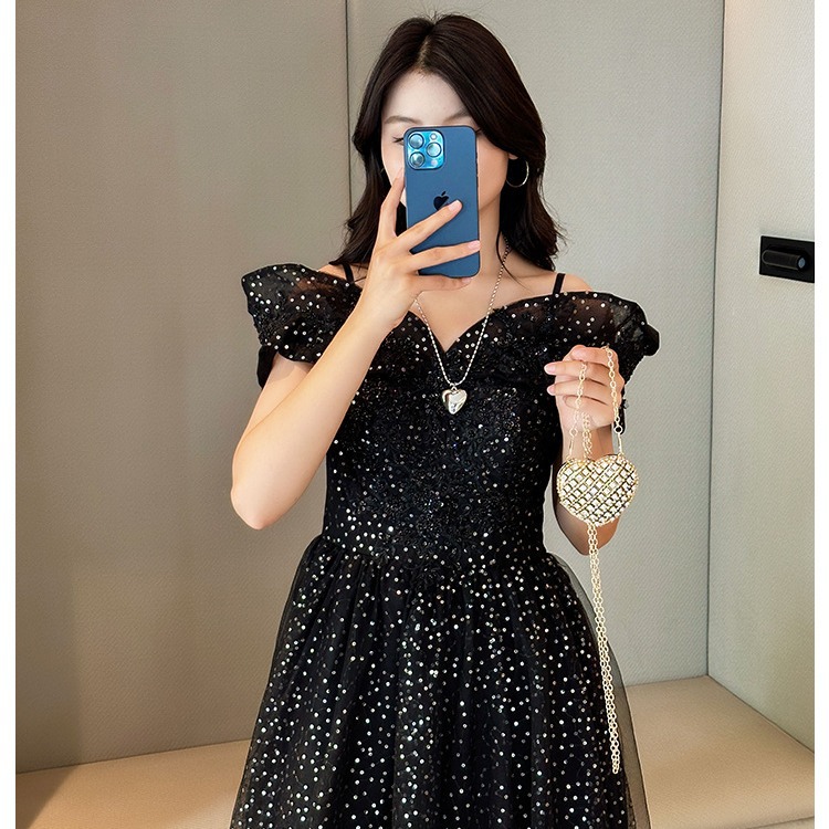 2025 Cross-border Trend Women's Mini Decorated Red Envelope Bag with a sparkling diamond mouth, chain tassel women's small bag, Dinner Bag details Picture