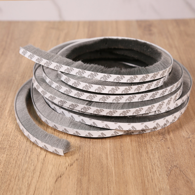 Window sealing strips, door and window sealing strips, sliding door anti-collision strips, window windproof, warm and soundproof strips, self-adhesive wool strips full figure